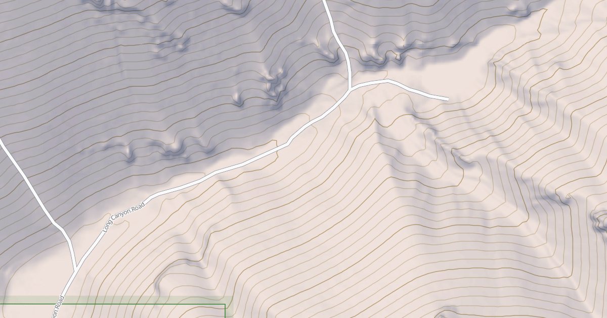 Map preview of LONG CANYON SPUR