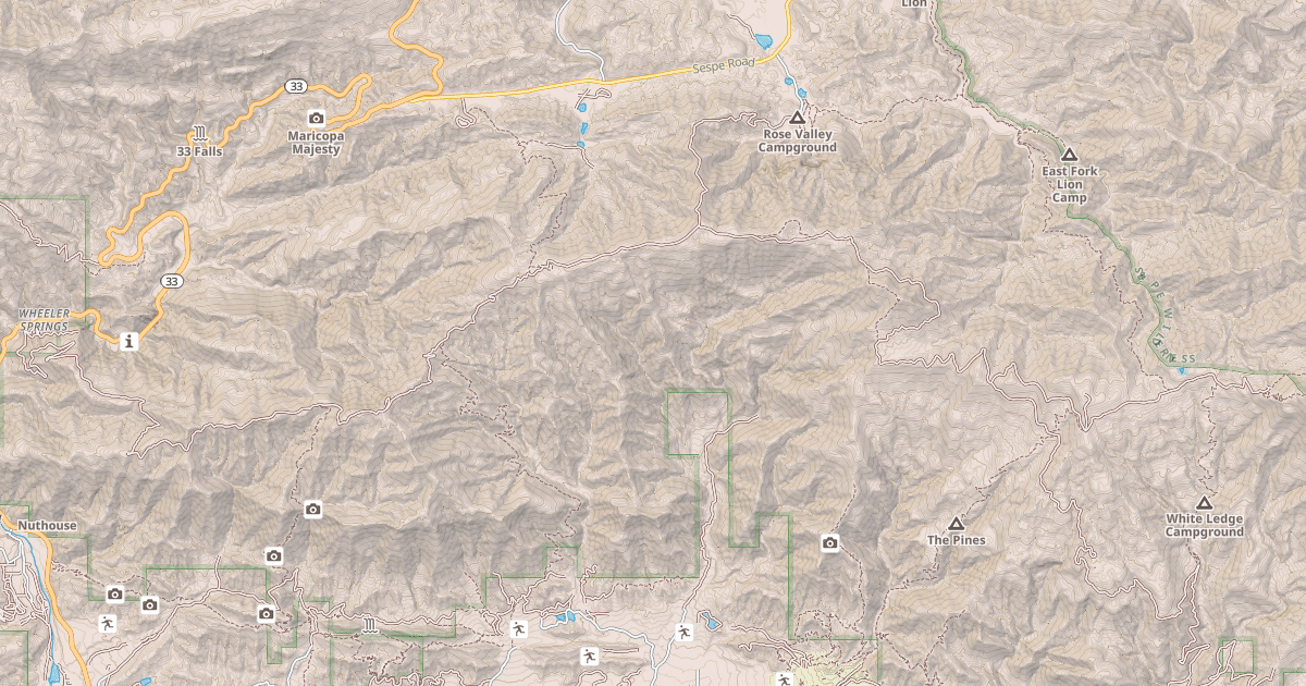 Map preview of NORDHOFF RD.