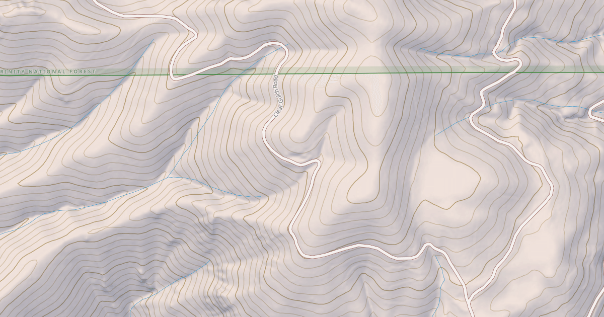 Map preview of CLEAR GULCH