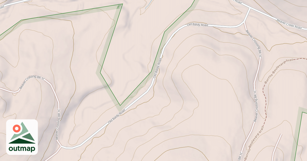 Map of BEAVER CROSSING