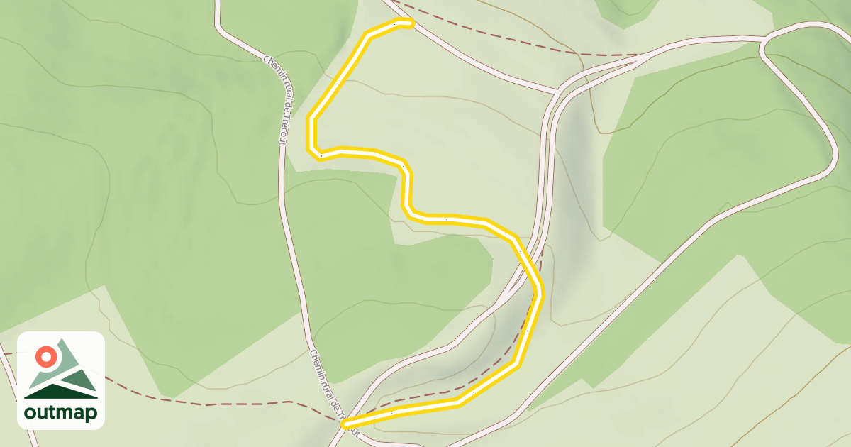 Map of Boucle de l'Epinguy