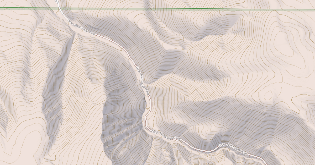 Map preview of CIRCLE-MAIN CANYON