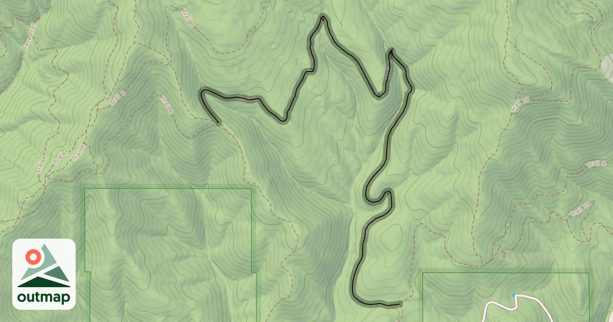 Map of Trail A