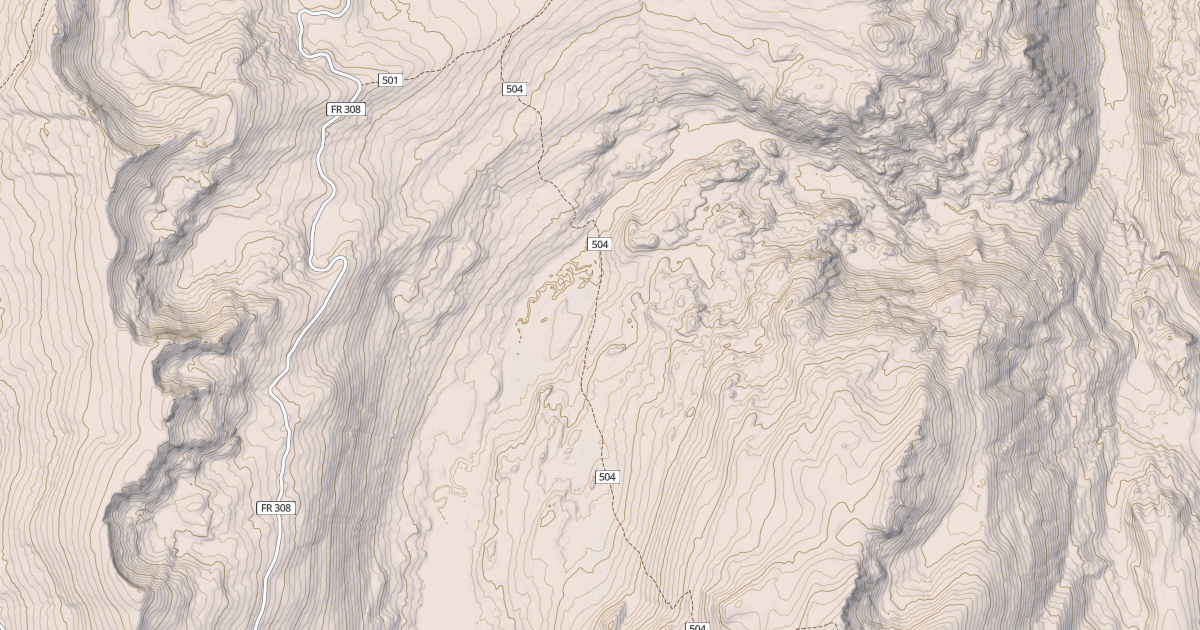 Map preview of CENTER RIDGE