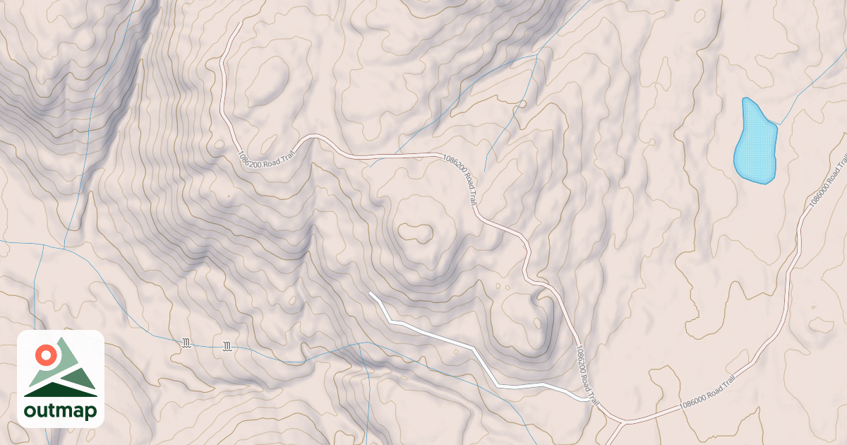 Map of 1086200 Road
