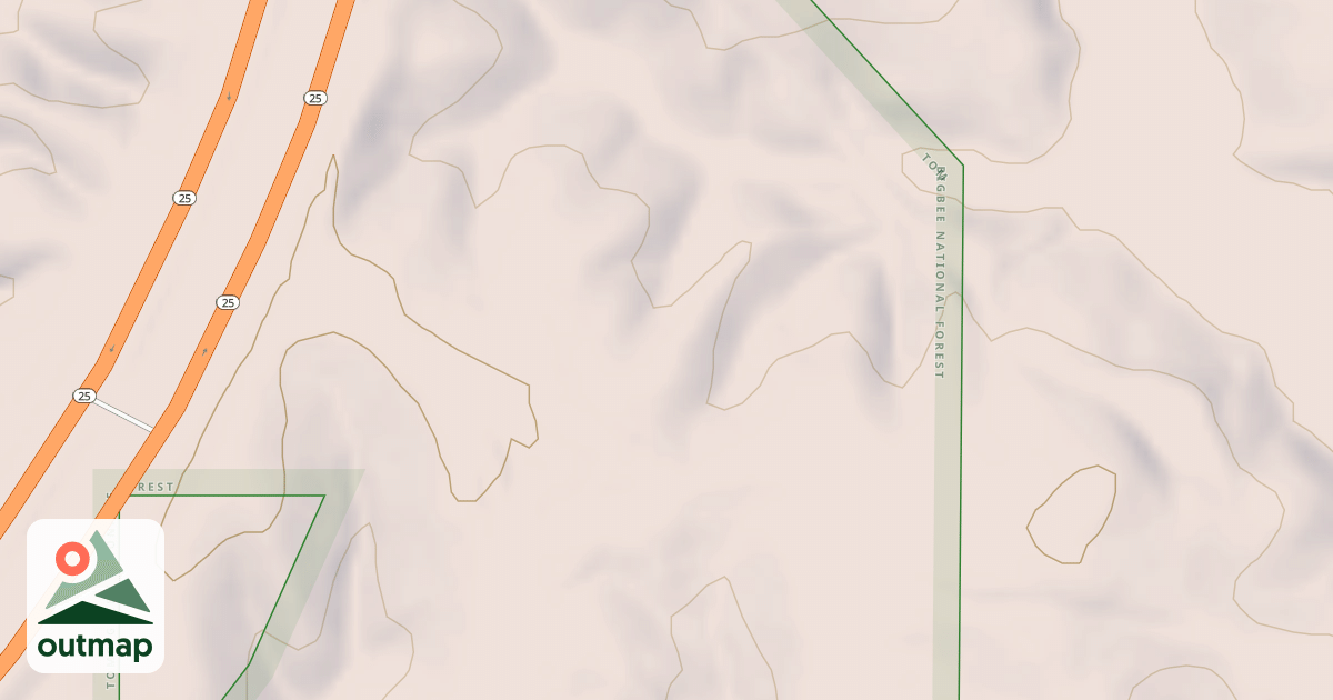 Map of USFS National Forest System Roads {4E8A4B1B-6B7B-4EE1-8E65-61F29E147FC4}