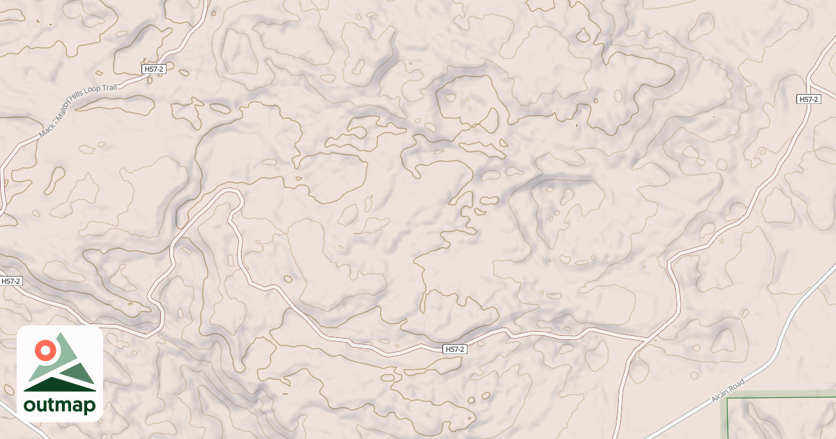Map of Mack - Maltby Hills Loop Trail