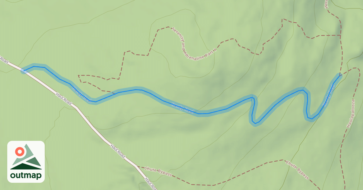 Map of Hardy Haul
