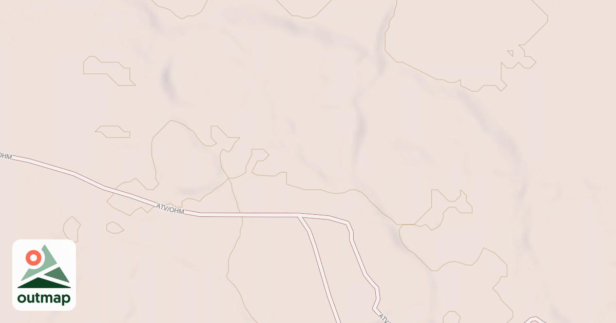 Map of Straight Arrows Trail