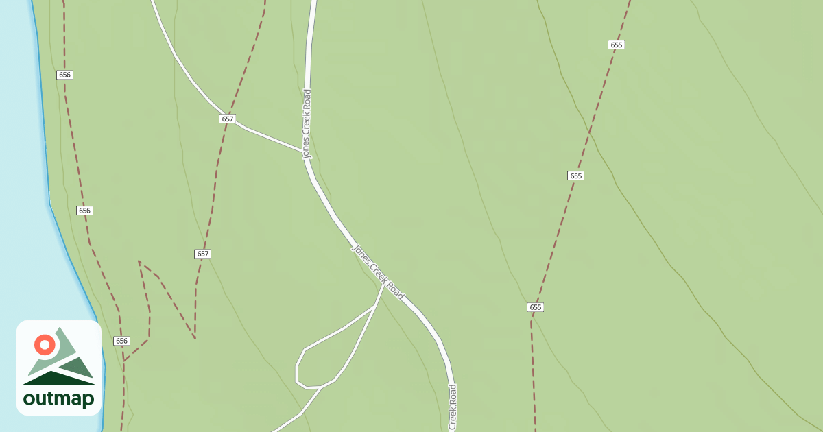 Map of LOST LAKE HORSE CAMP RD PRIM.