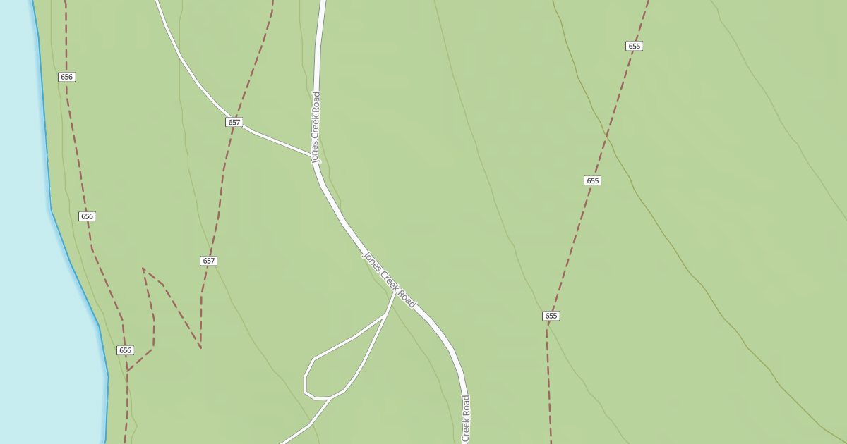 Map preview of LOST LAKE HORSE CAMP RD PRIM.