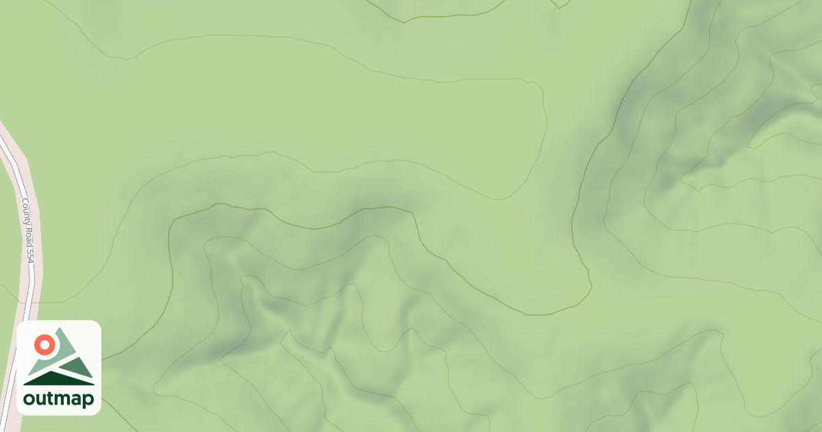 Map of WET RIDGE