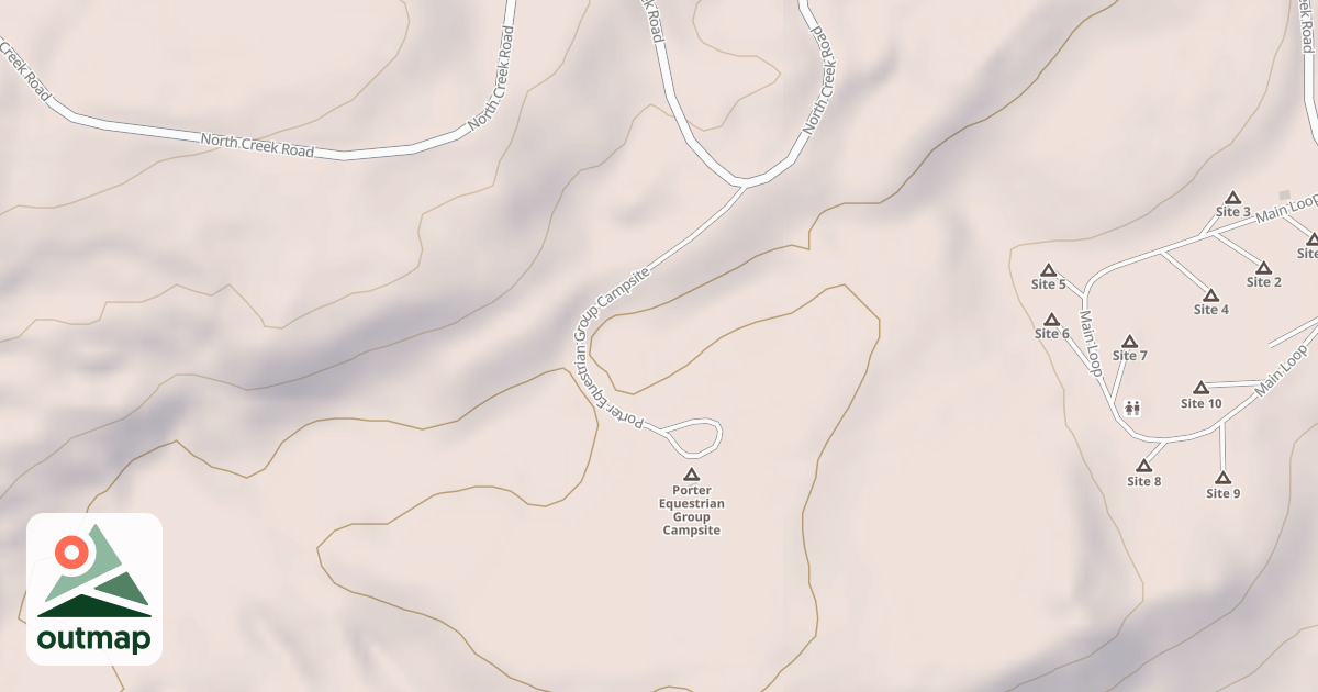 Map of BARKER RESERVOIR CG B
