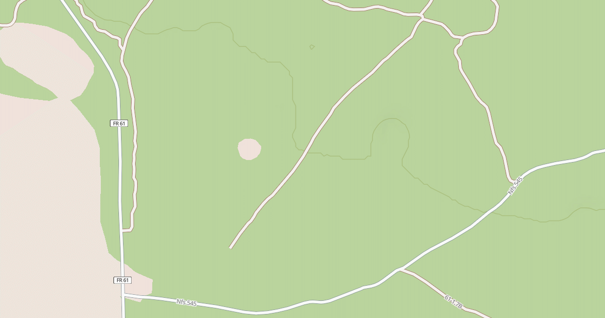 Map preview of USFS National Forest System Roads {0ABB98A3-C35A-4FE7-B985-791475D078C4}
