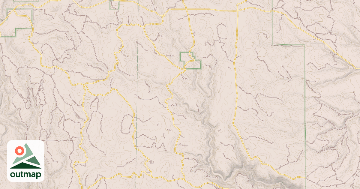 Map of USFS Motor Vehicle Use Map Roads {6DA34F37-8098-42F5-8C1F-AB284FA17823}