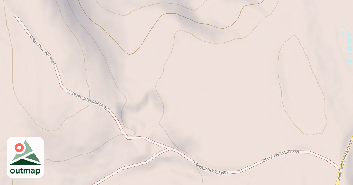 Map of DOBBS RESERVOIR
