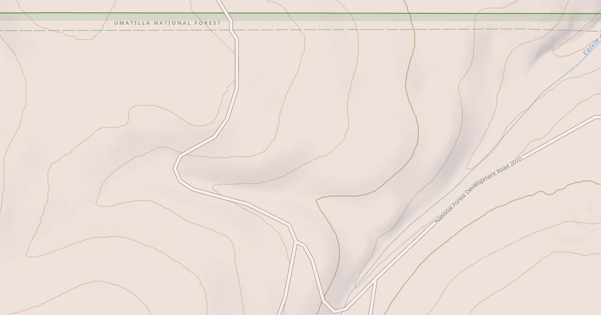 Map preview of USFS Motor Vehicle Use Map Trails 17774