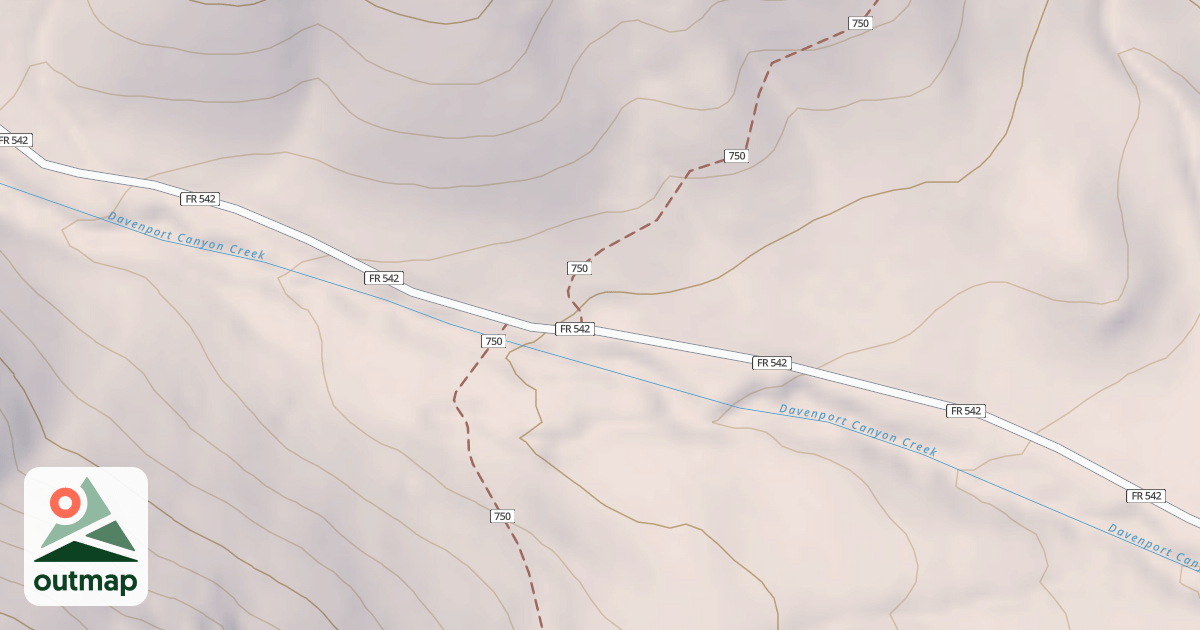 Map of DAVENPORT T.H.