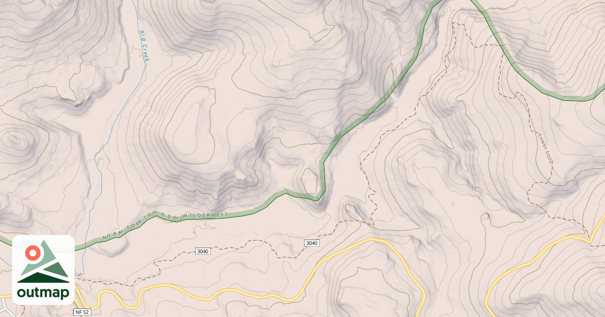 Map of Tower Loop