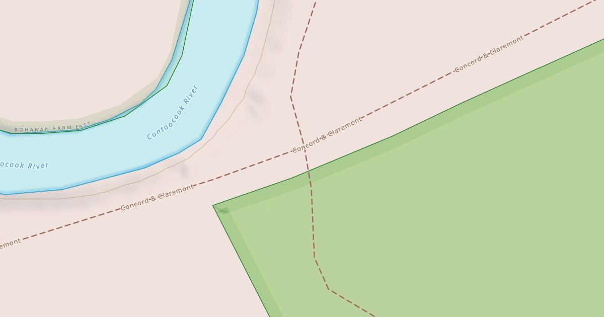 Map preview of Mast Yard Trails