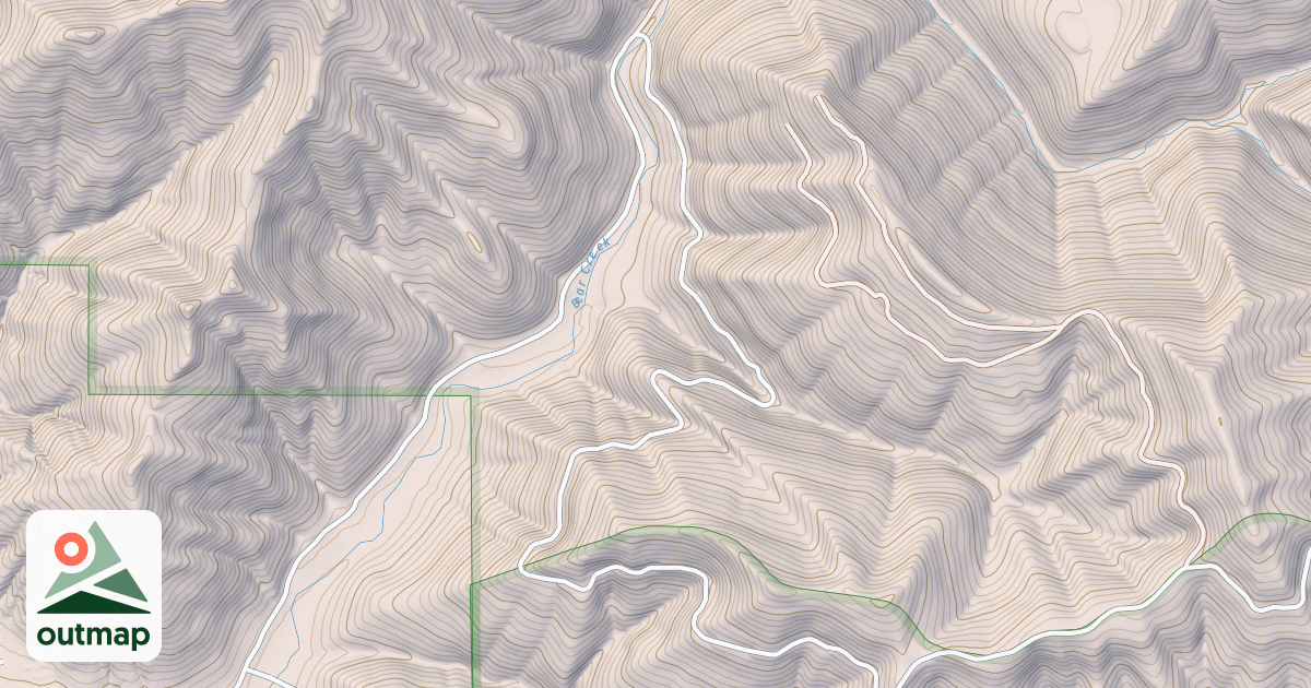 Map of BEAR CREEK