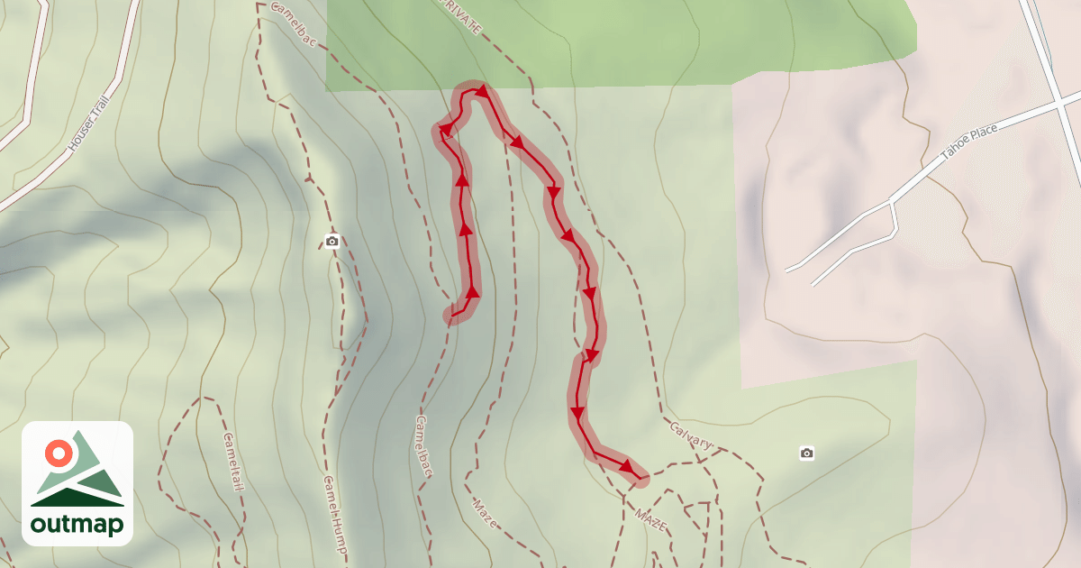 Map of D.H.O