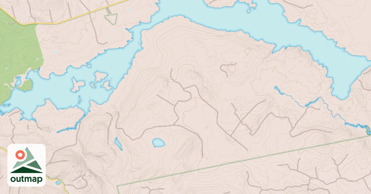 Map of Shared Use Road