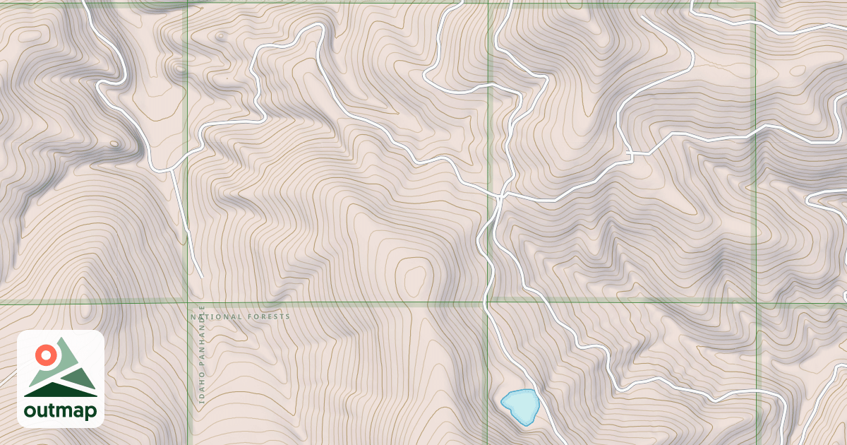 Map of AVERY TIMBER CREEK
