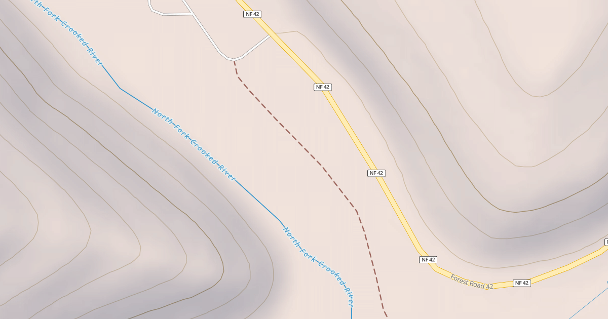 Map preview of USFS Motor Vehicle Use Map Roads {3D784429-C340-4E4B-A2A4-B0616D785E1F}