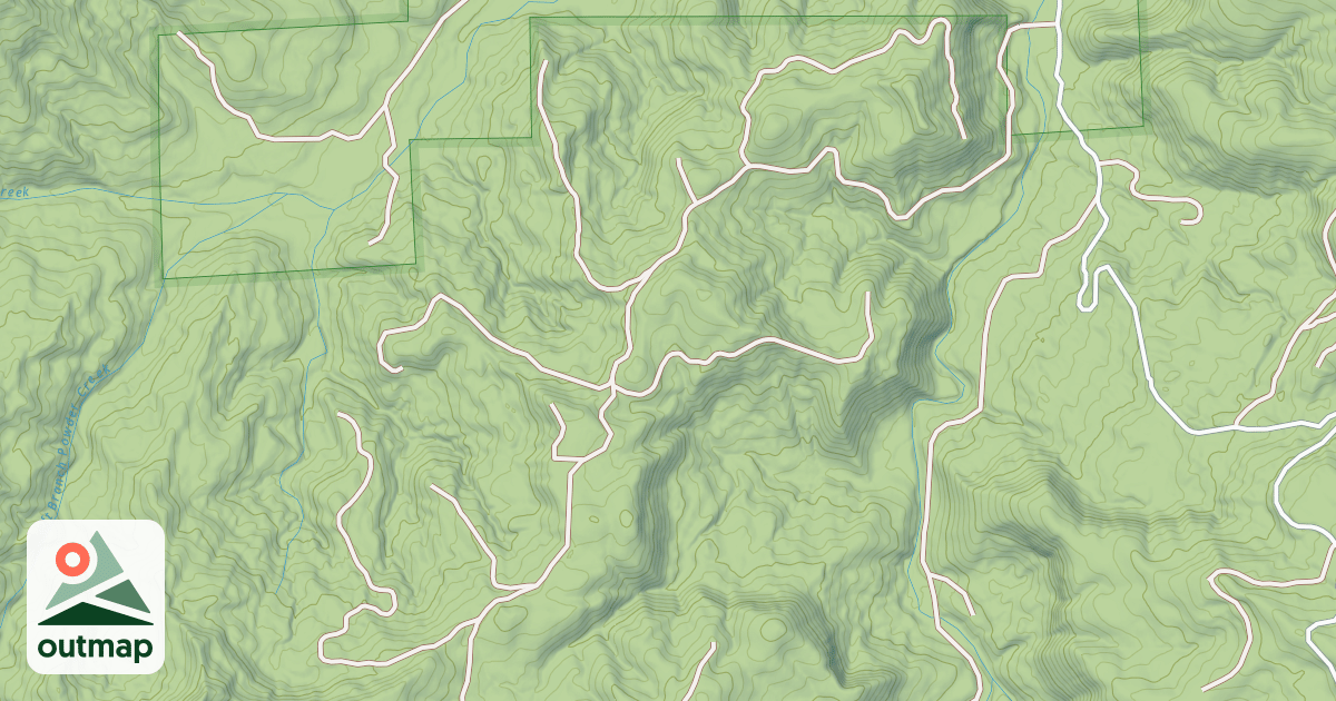 Map of BRIDGE RIDGE