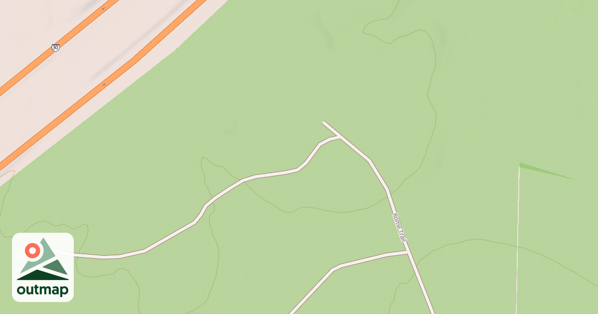 Map of Rome Trail