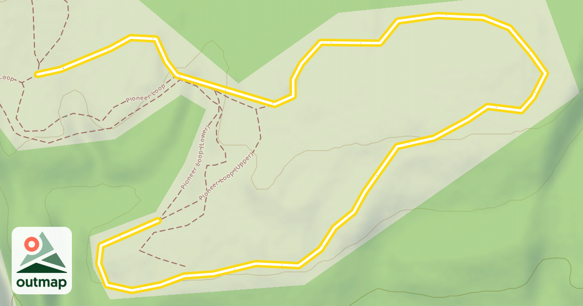 Map of Pioneer Loop
