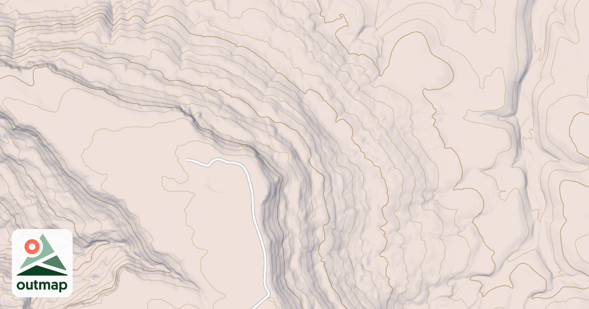 Map of Huckleberry Mtn-Orange