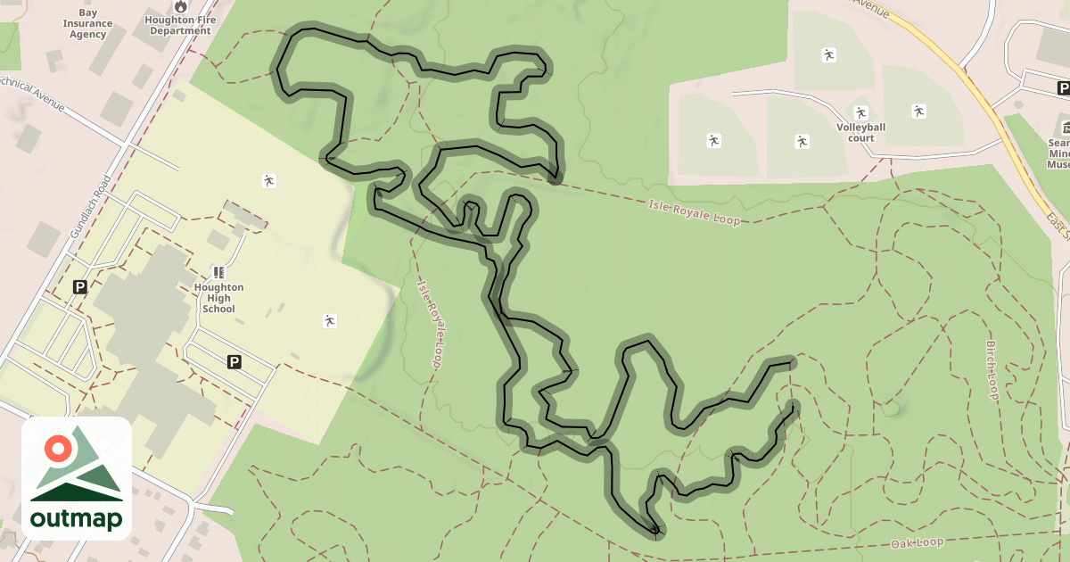 Map of Hairy Toad Loop