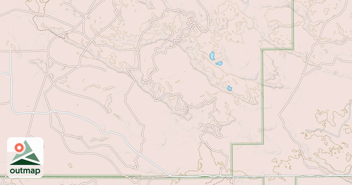 Map of Sandtown Motorcycle Trail