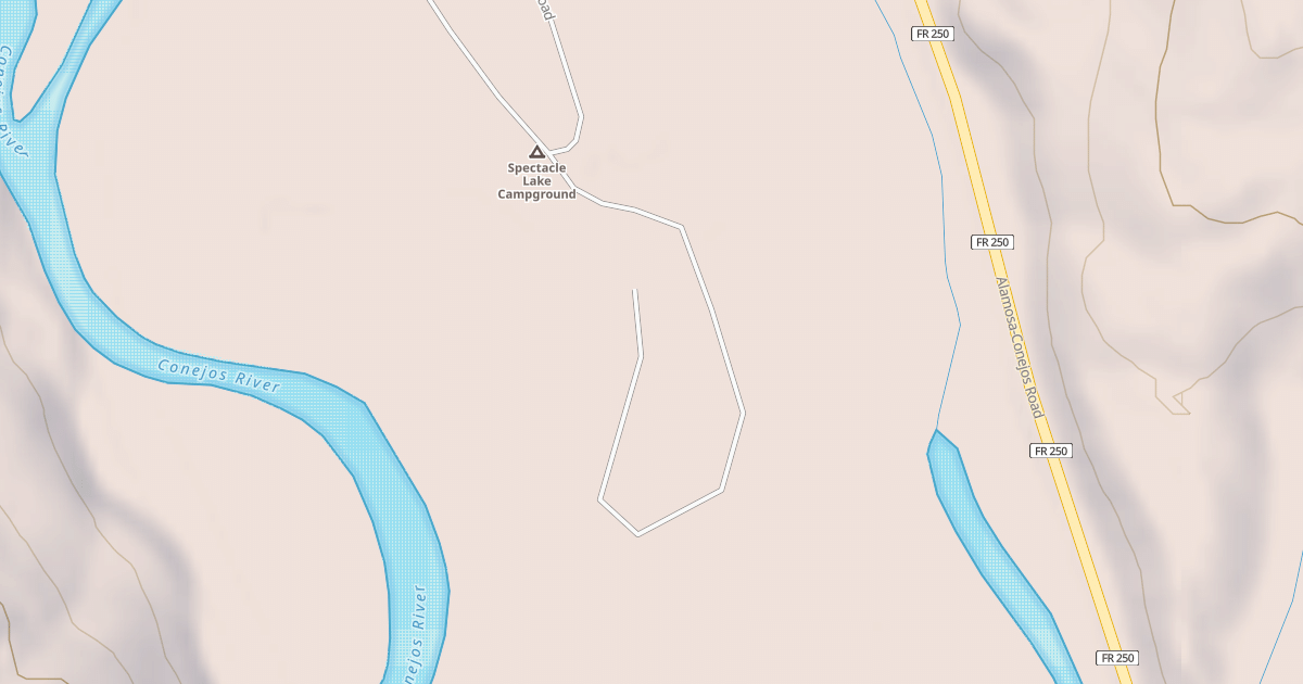 Map preview of SPECTACLE LAKE 2ND CG LOOP