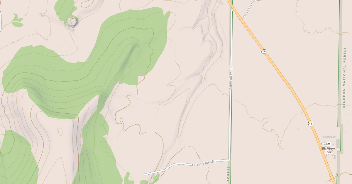 Map preview of OLD HIGHWAY