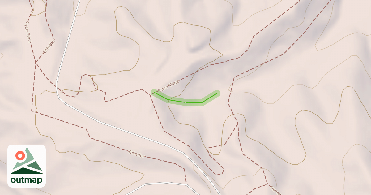 Map of Pritchard's Pass