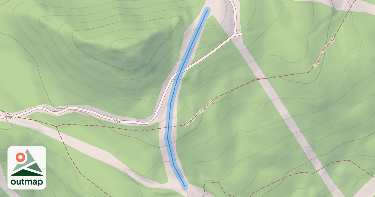 Map of Trapper's Trail