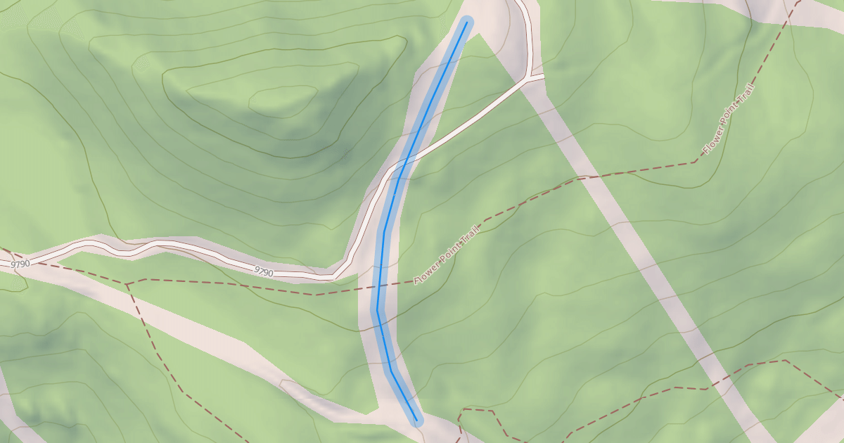 Map preview of Trapper's Trail