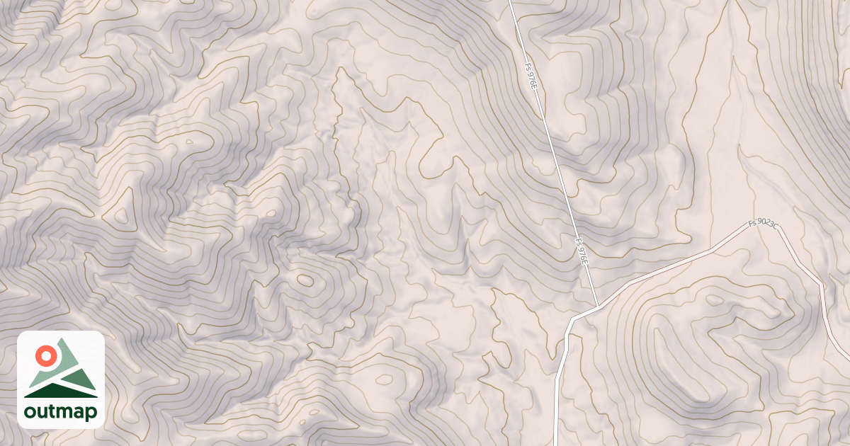 Map of USFS National Forest System Roads {144341CB-5C4D-425E-AA9B-A6ACA645D248}