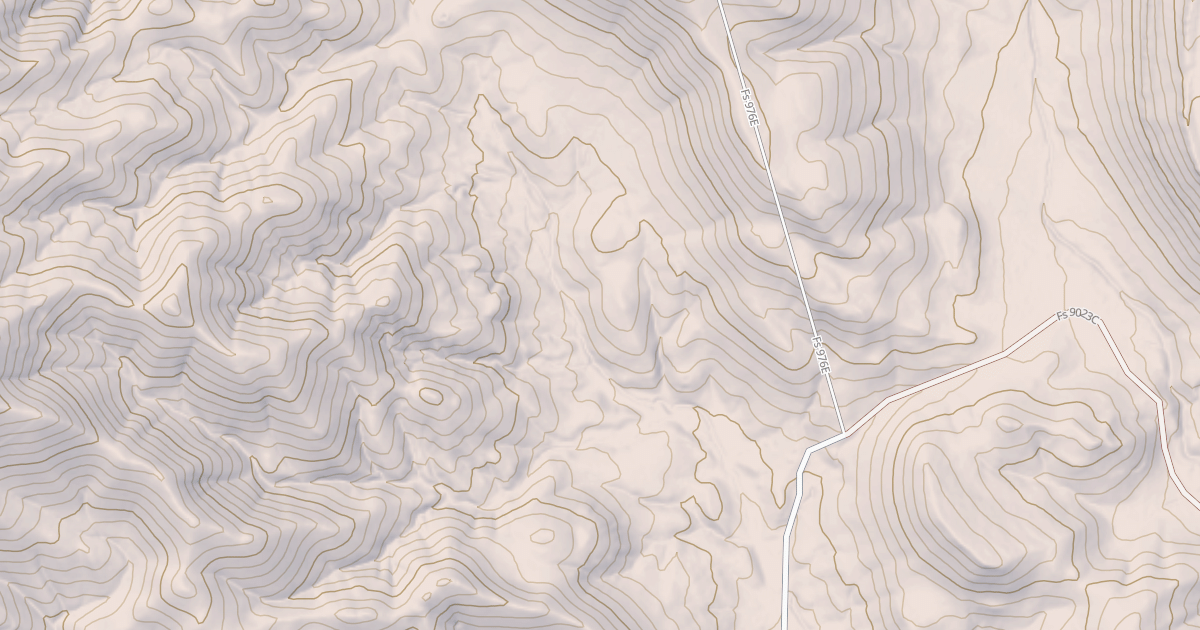 Map preview of USFS National Forest System Roads {144341CB-5C4D-425E-AA9B-A6ACA645D248}