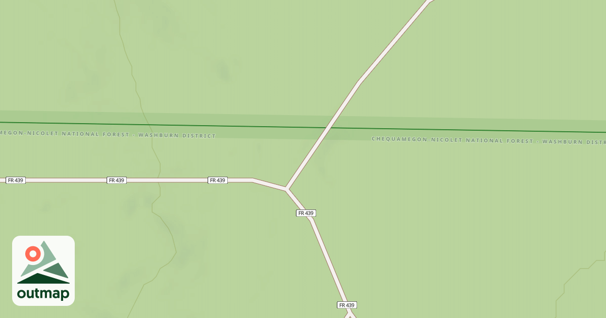 Map of FR 439G