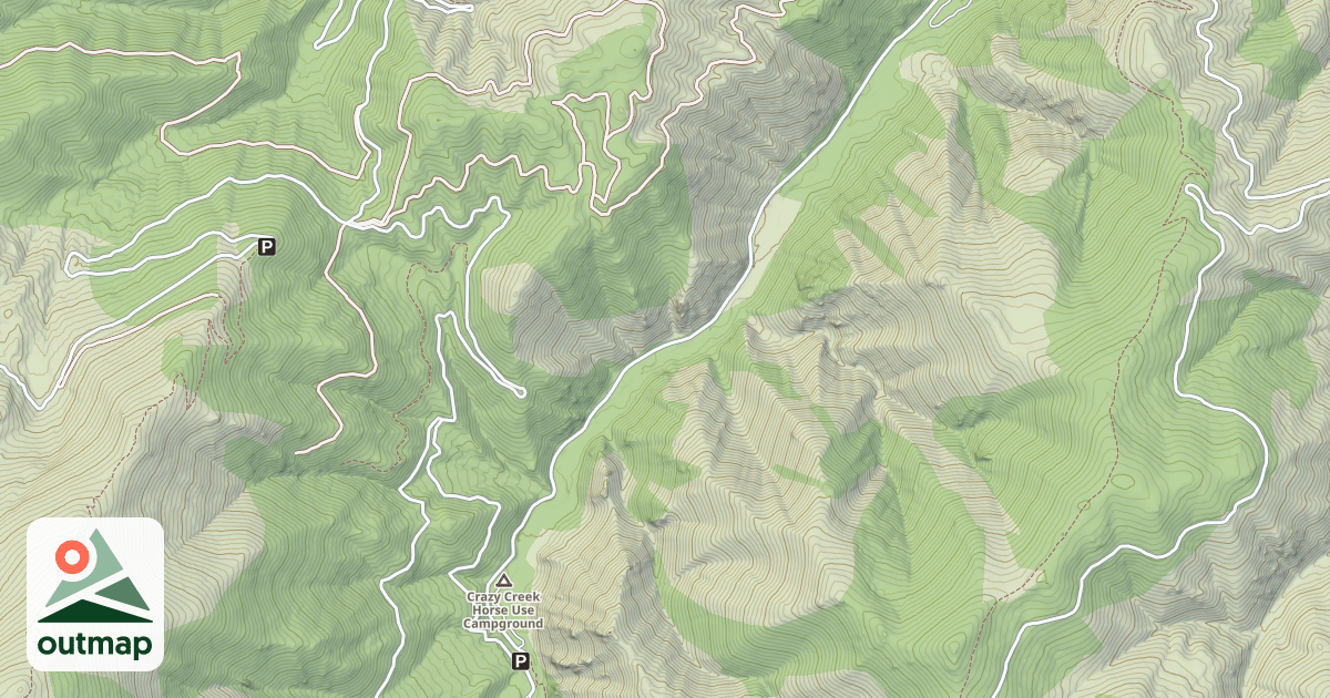 Map of (FDR) WARM SPRINGS-LAIRD