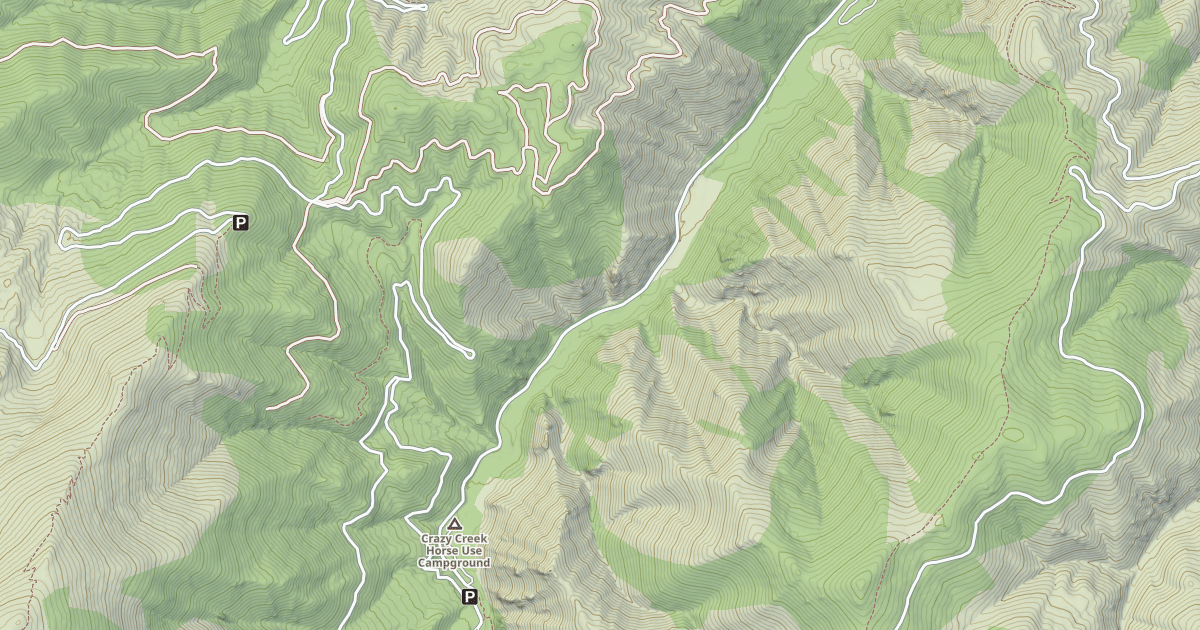 Map preview of (FDR) WARM SPRINGS-LAIRD