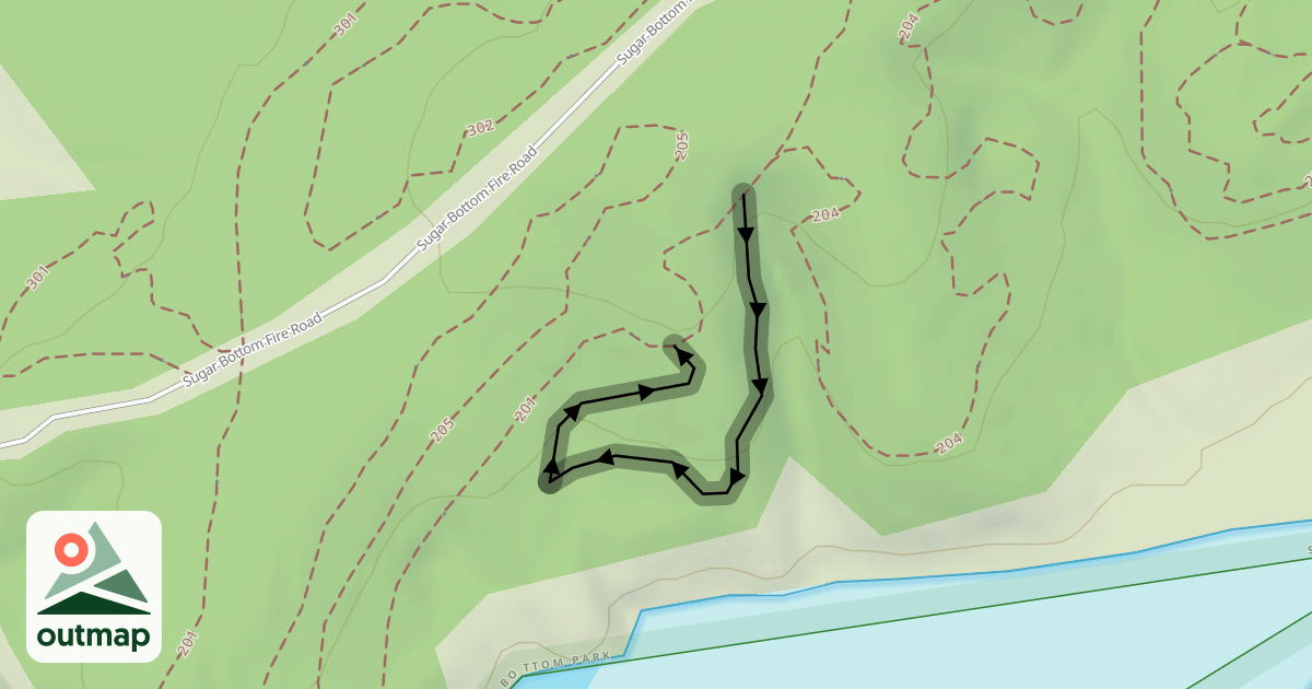 Map of 204x