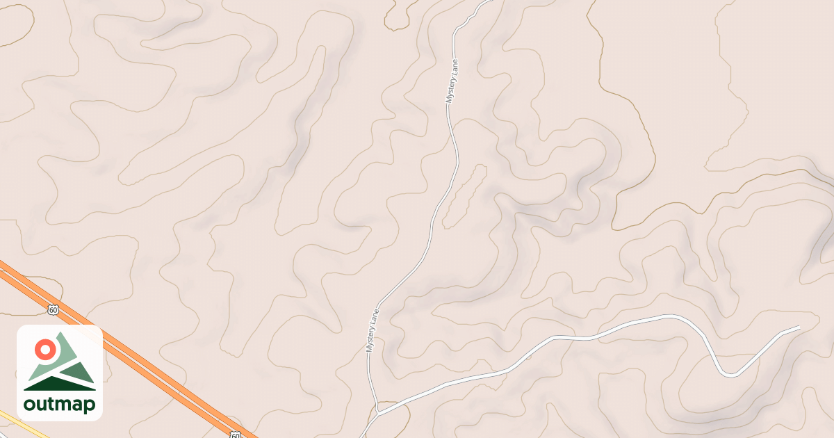 Map of BRADLEY RIDGE
