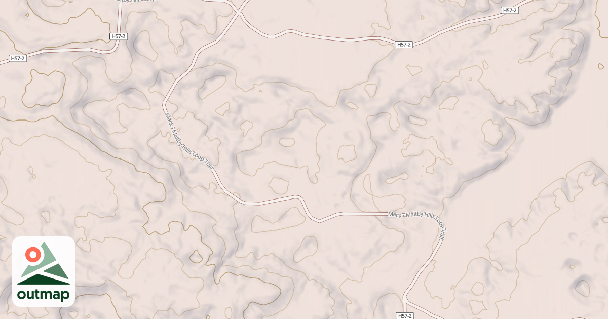 Map of Mack - Maltby Hills Loop Trail