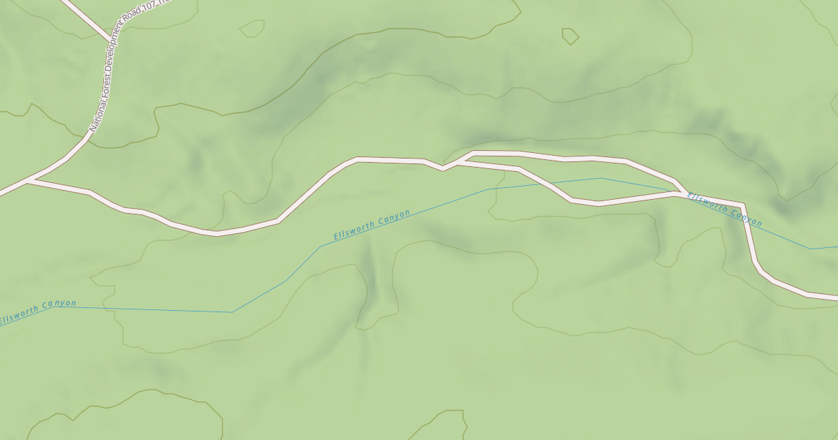 Map preview of ELLSWORTH CEMETARY