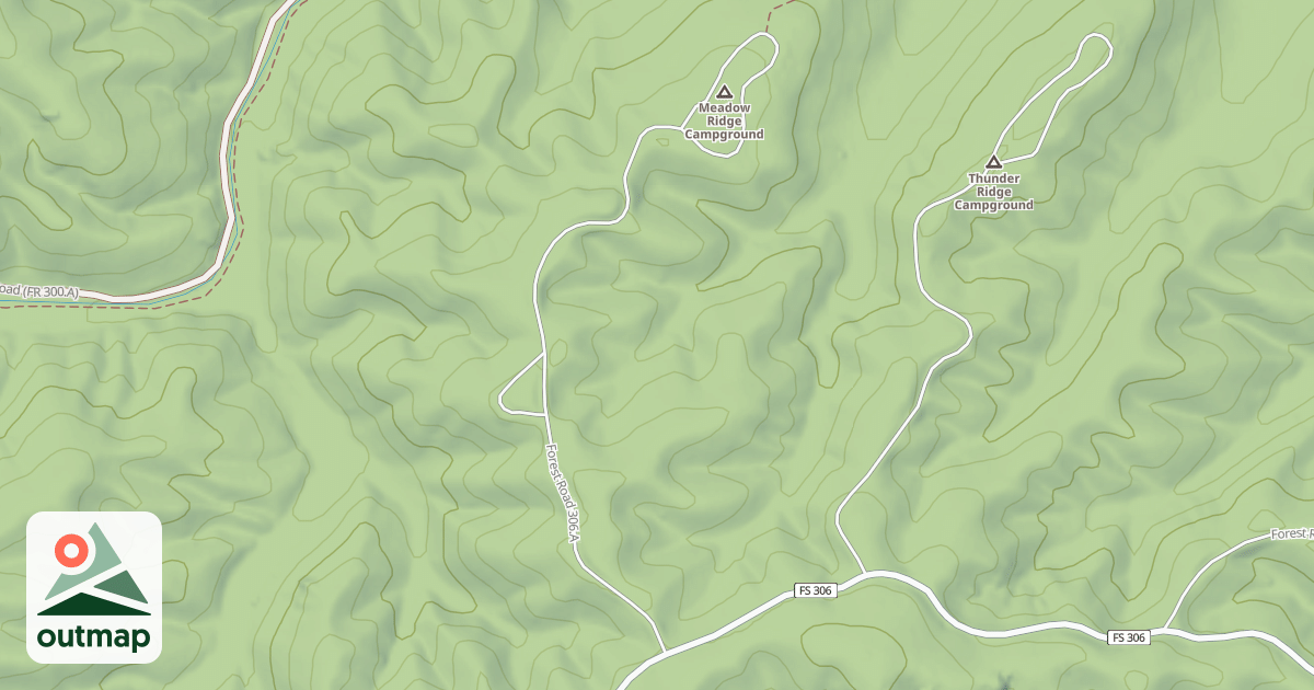 Map of MEADOW RIDGE CG